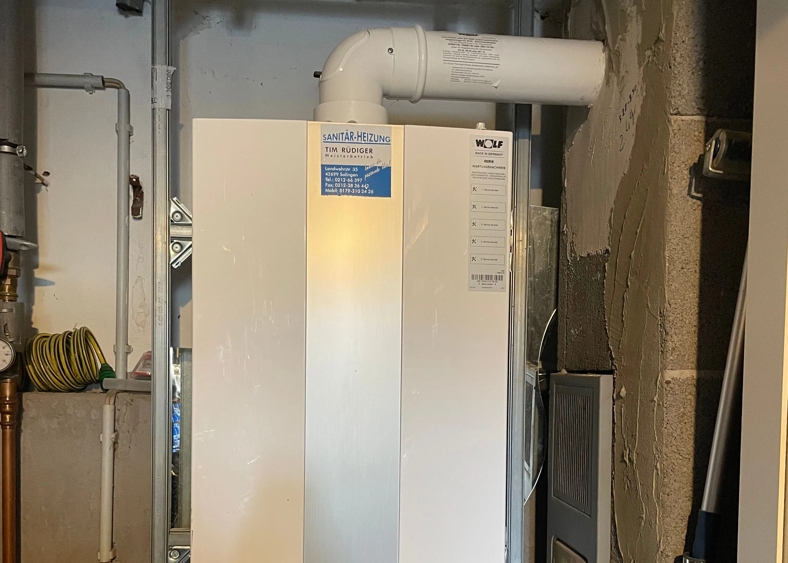 Bestandsfoto Heute: Heizsystem